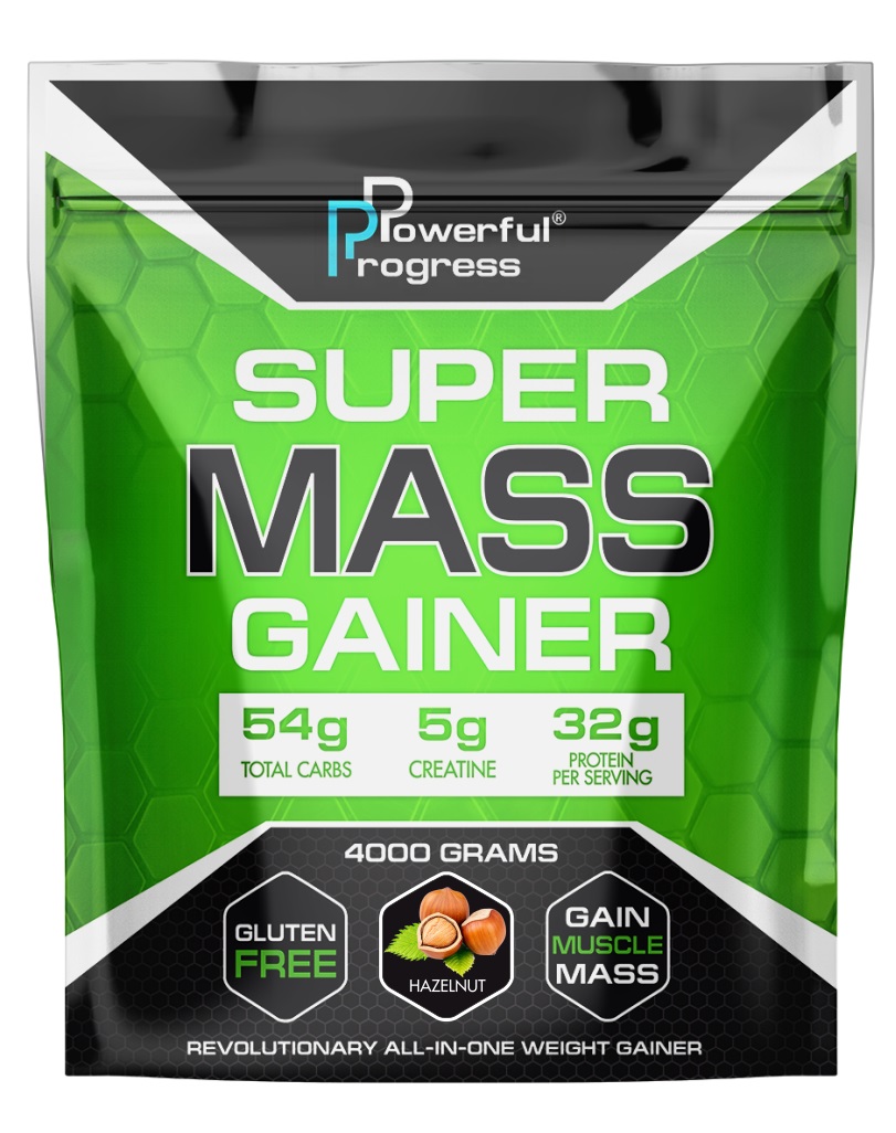 

Гейнер Powerful Progress Super Mass Gainer 4 кг Клубника (463016)