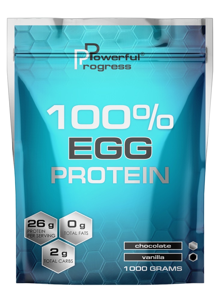 

Протеин Powerful Progress 100% Egg Protein 1 кг Ваниль (436f17)