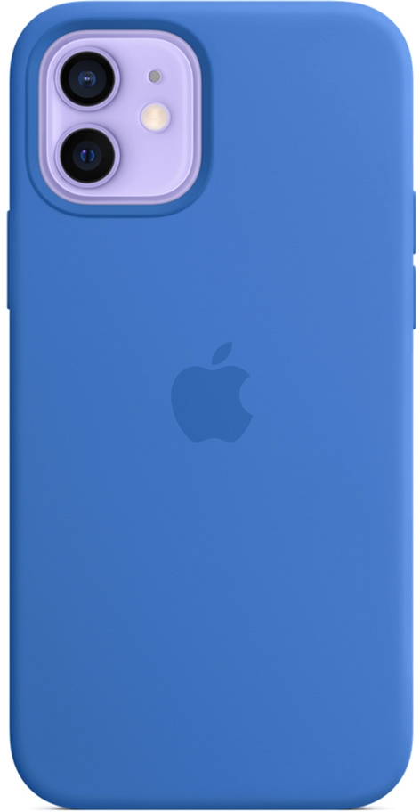 

Панель Apple MagSafe Silicone Case для Apple iPhone 12/12 Pro Capri Blue (MJYY3ZE/A)