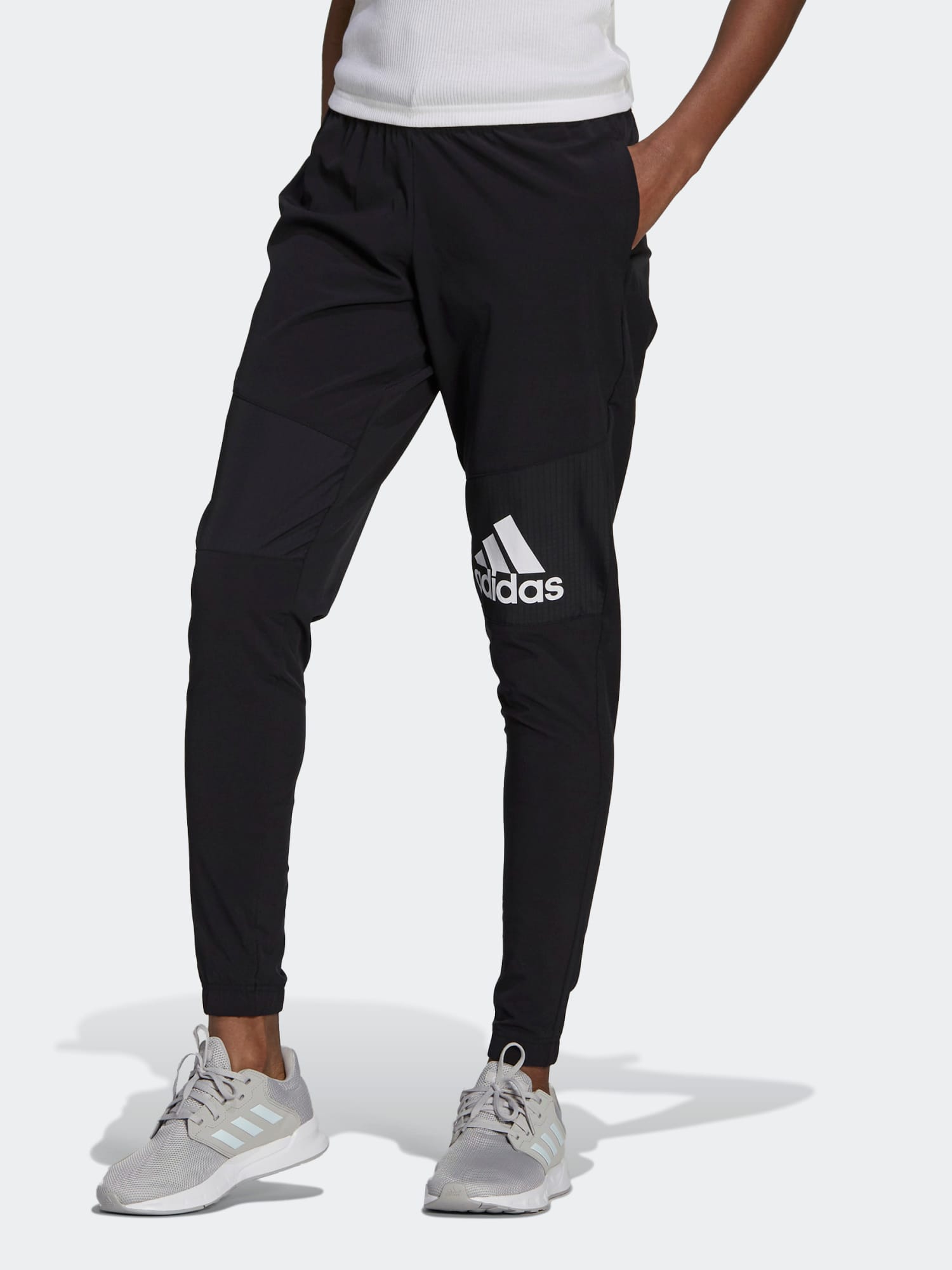 

Спортивные штаны Adidas W Sprt4Ia Wvpt GL3927  Black/White, Спортивные штаны Adidas W Sprt4Ia Wvpt GL3927 M Black/White