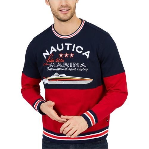

Мужская толстовка Nautica,темно синий + красный,K82575, L.