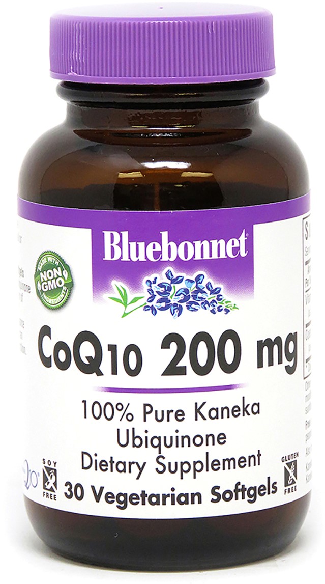 

Коэнзим Q10 200мг Bluebonnet Nutrition 30 вегетарианских капсул (743715008175)