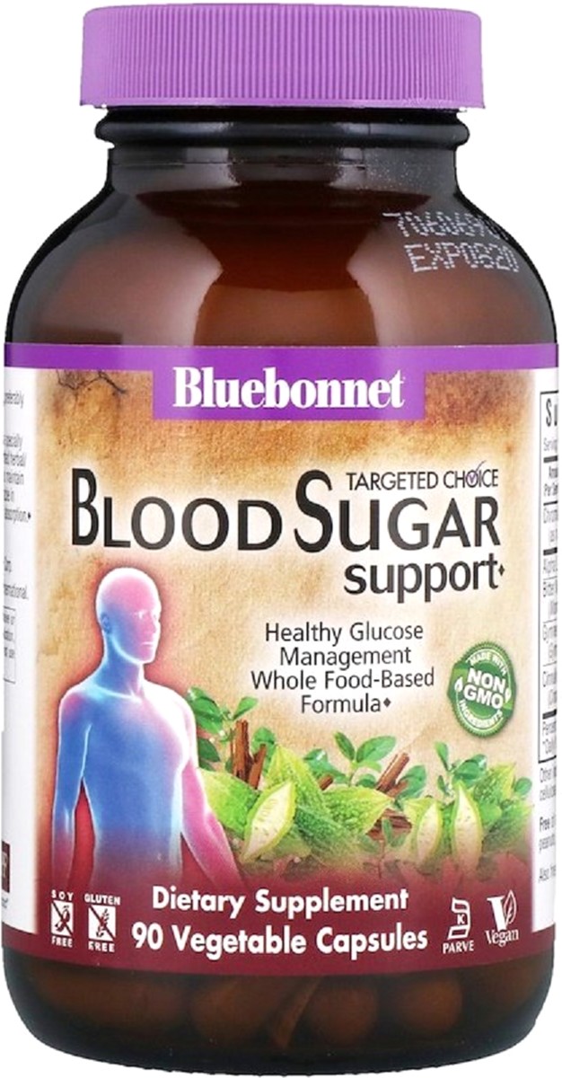 

Контроль Сахара в Крови Targeted Choice Bluebonnet Nutrition 90 вегетарианских капсул (743715020184)