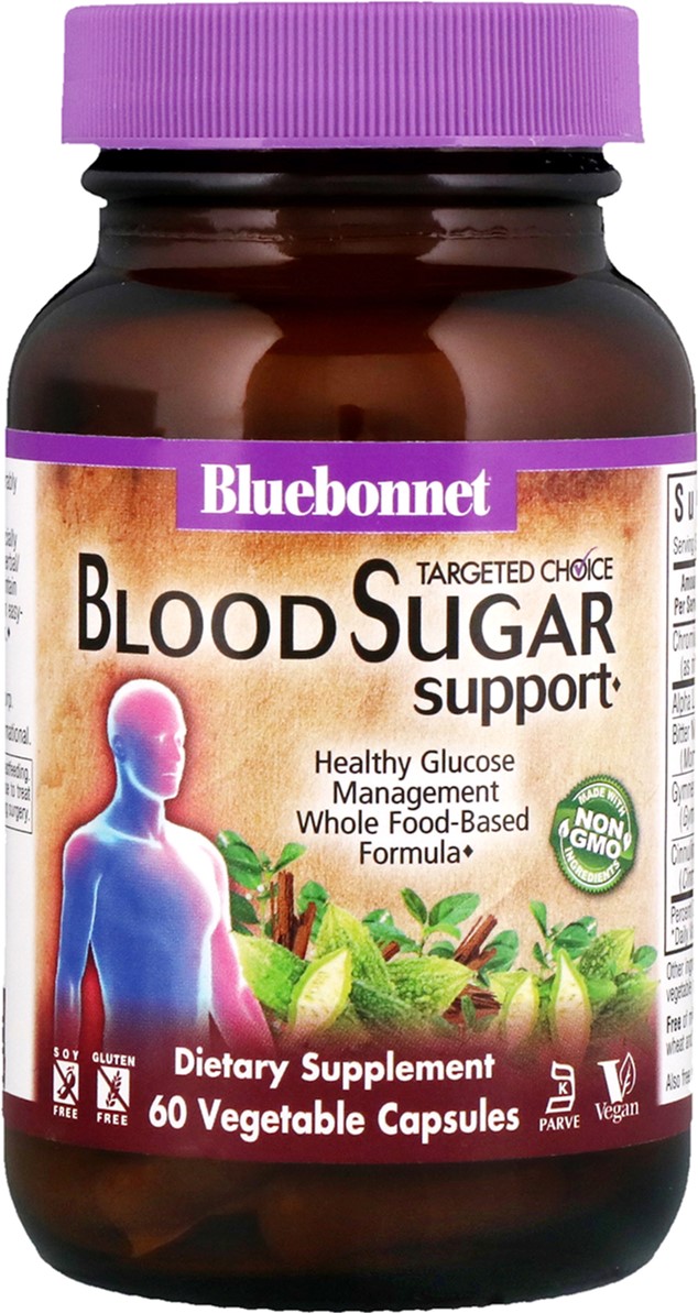 

Контроль Сахара в Крови Targeted Choice Bluebonnet Nutrition 60 вегетарианских капсул (743715020160)