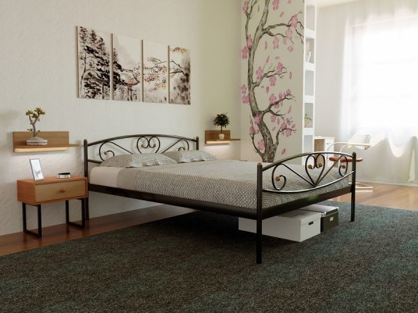 

Кровать Milana-2 Метакам Коричневый 80х190