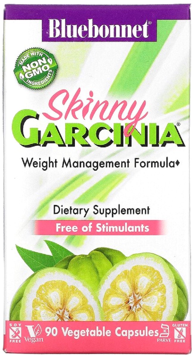 

Комплекс Для Контроля Веса Skinny Garcinia Weight Management Formula Bluebonnet Nutrition 90 растительных капсул (743715011045)