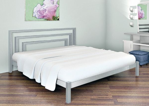 

Кровать Brio-1 Метакам Алюминий 120х200
