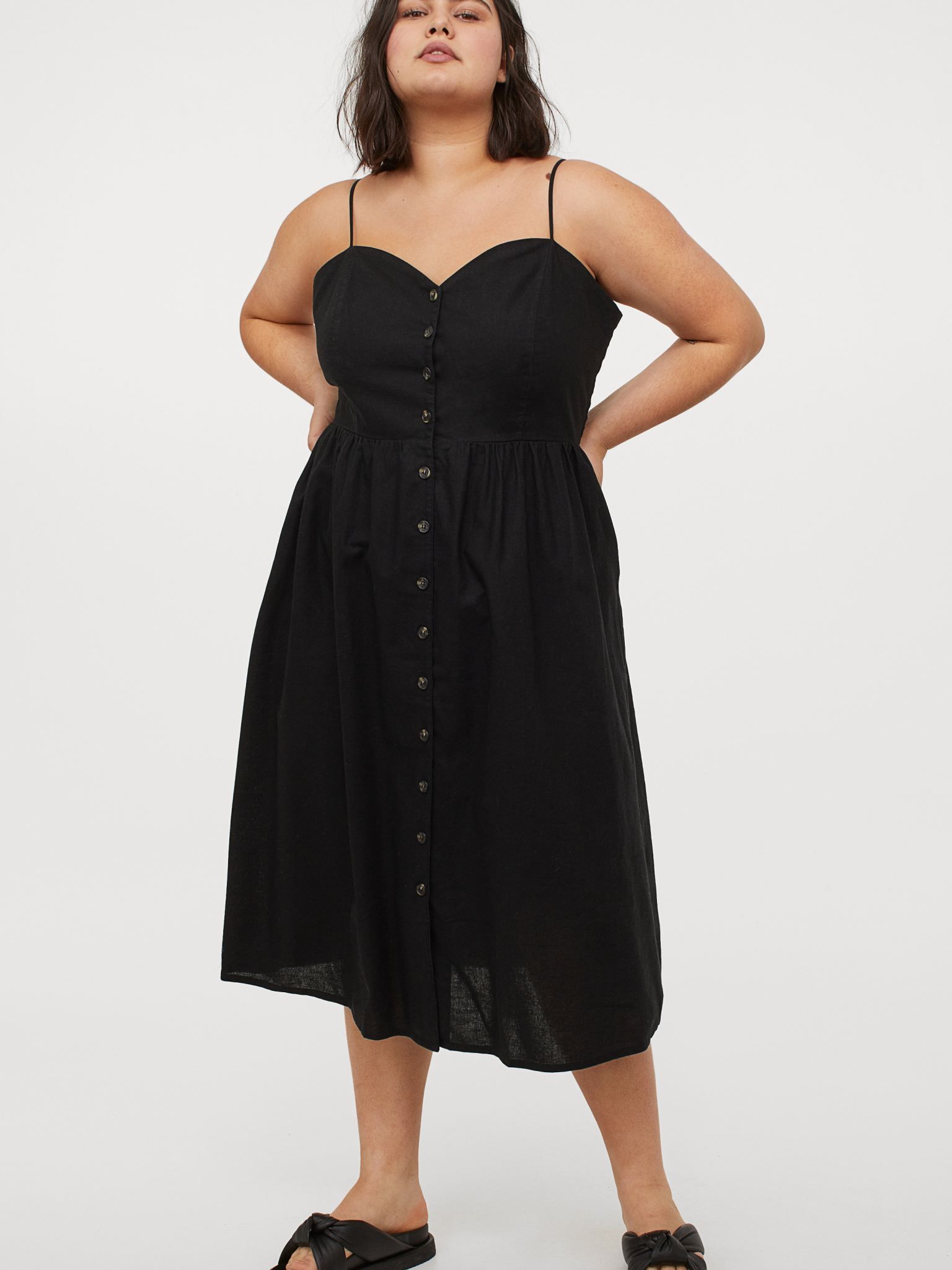 

Сарафан H&M 8442541sm L Черный