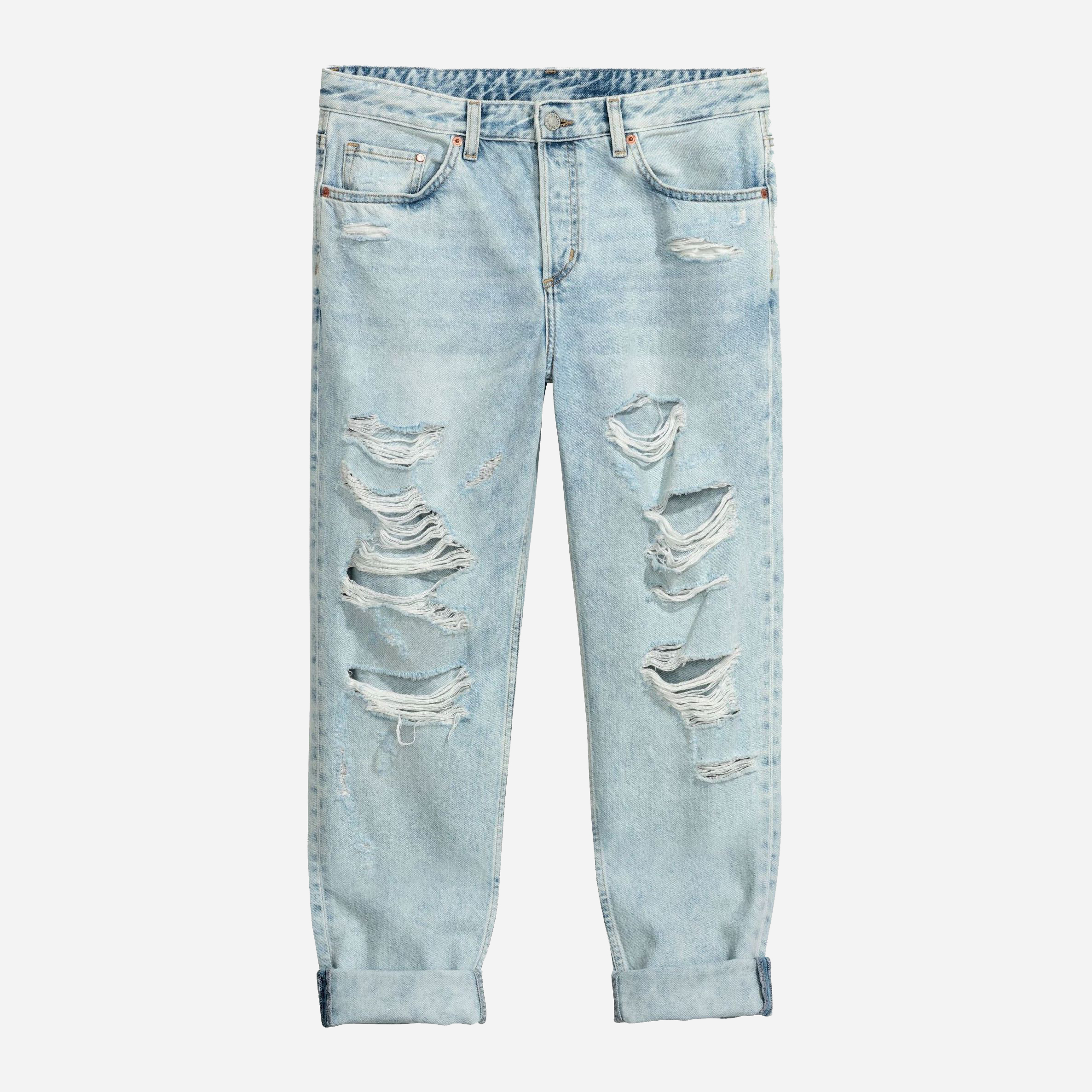 

Джинсы H&M 4003195sm 36-34 Светло-голубые