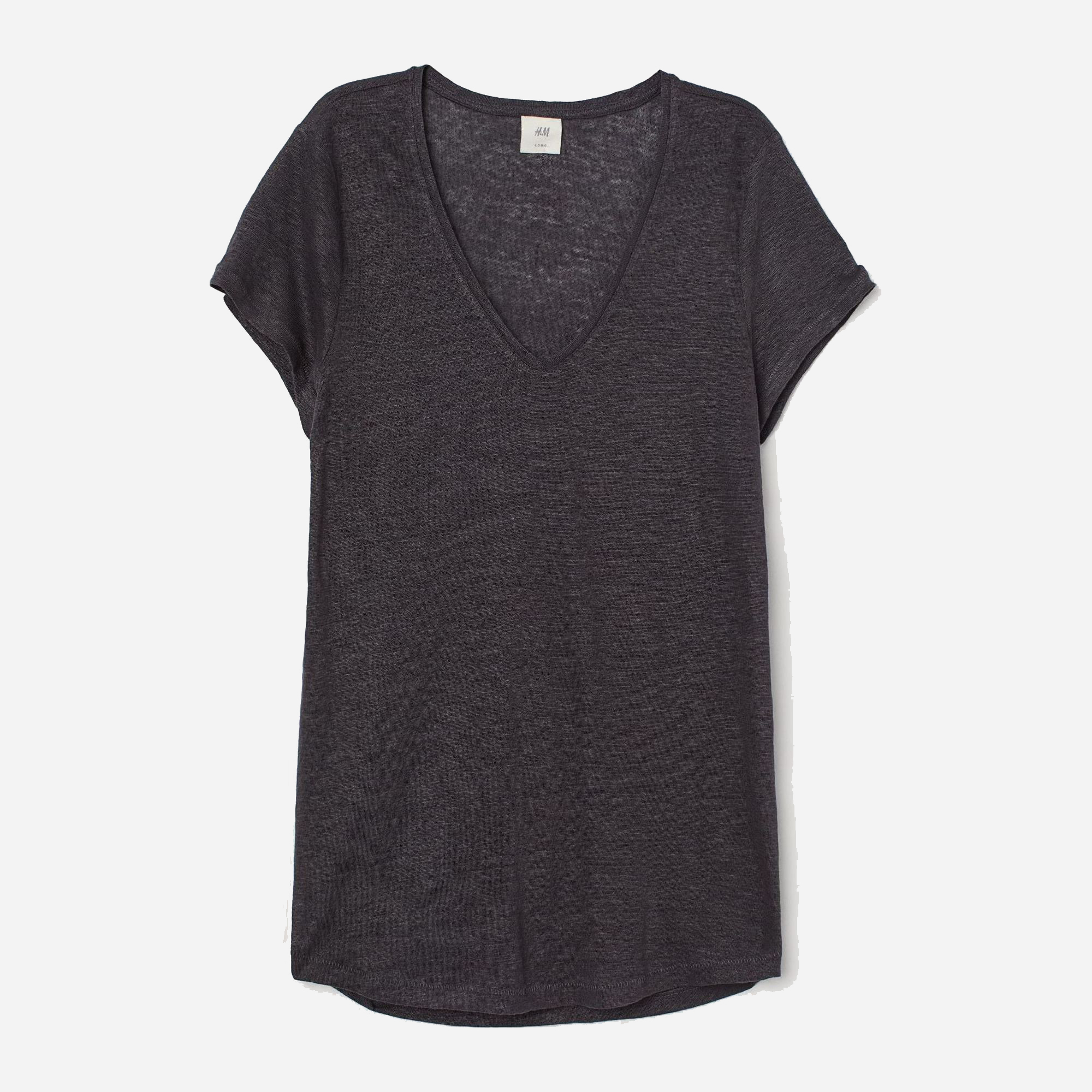 

Футболка H&M 6175340sm S Графитовая