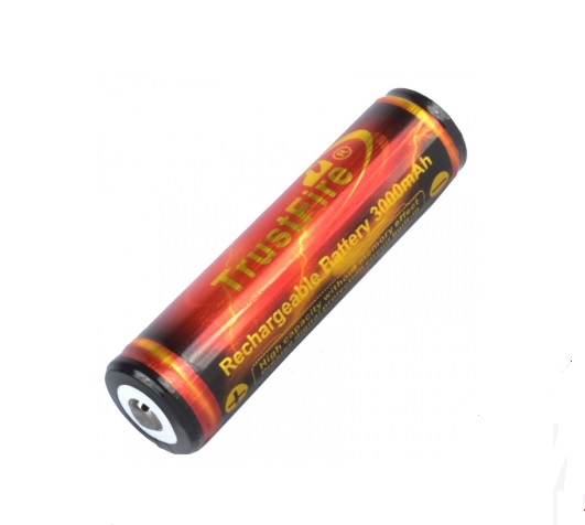 

Аккумулятор литиевый Li-Ion 18650 TrustFire 3.7V (3000mAh), защищенный