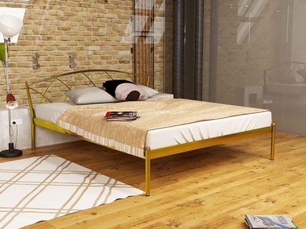 

Кровать Jasmine Elegance-1 Метакам Золото 160х200