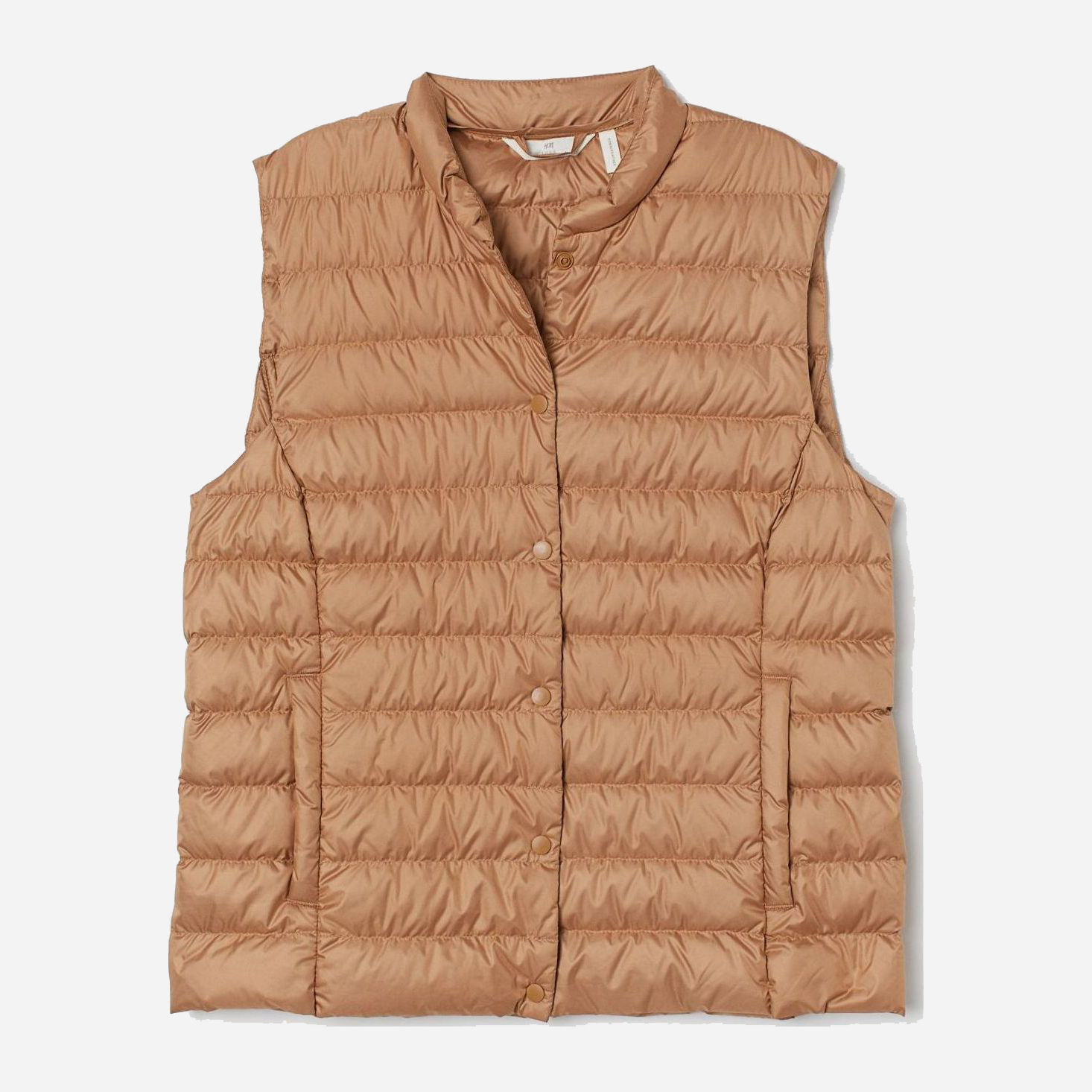 

Жилет теплый H&M 7782240sm XS Темно-бежевый