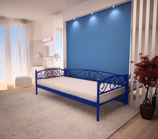 

Кровать Verona Lux Метакам Синий 180х200
