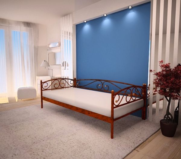 

Кровать Verona Lux Метакам Шагрень медь 140х190