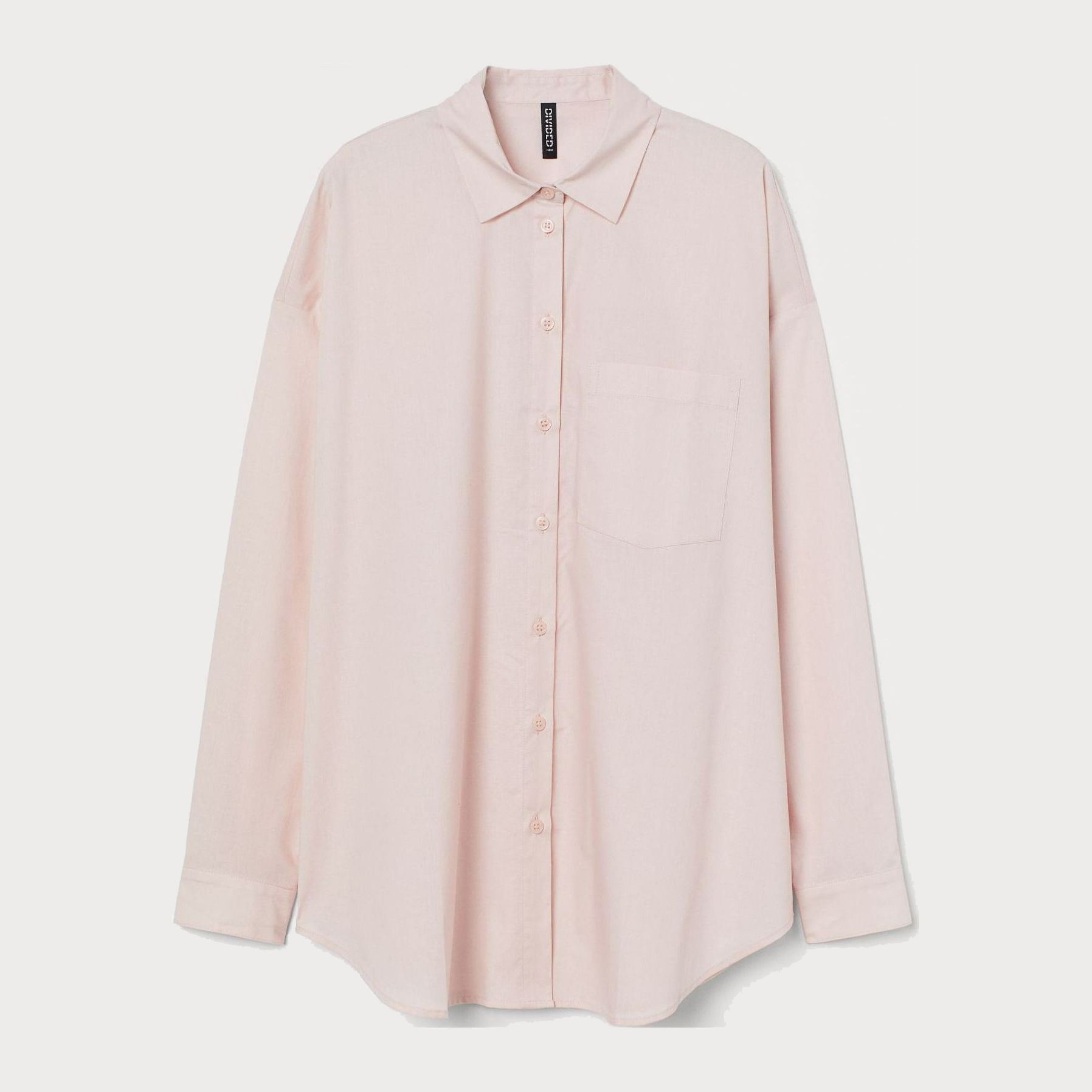 

Рубашка H&M 8729012sm XS Светло-розовая