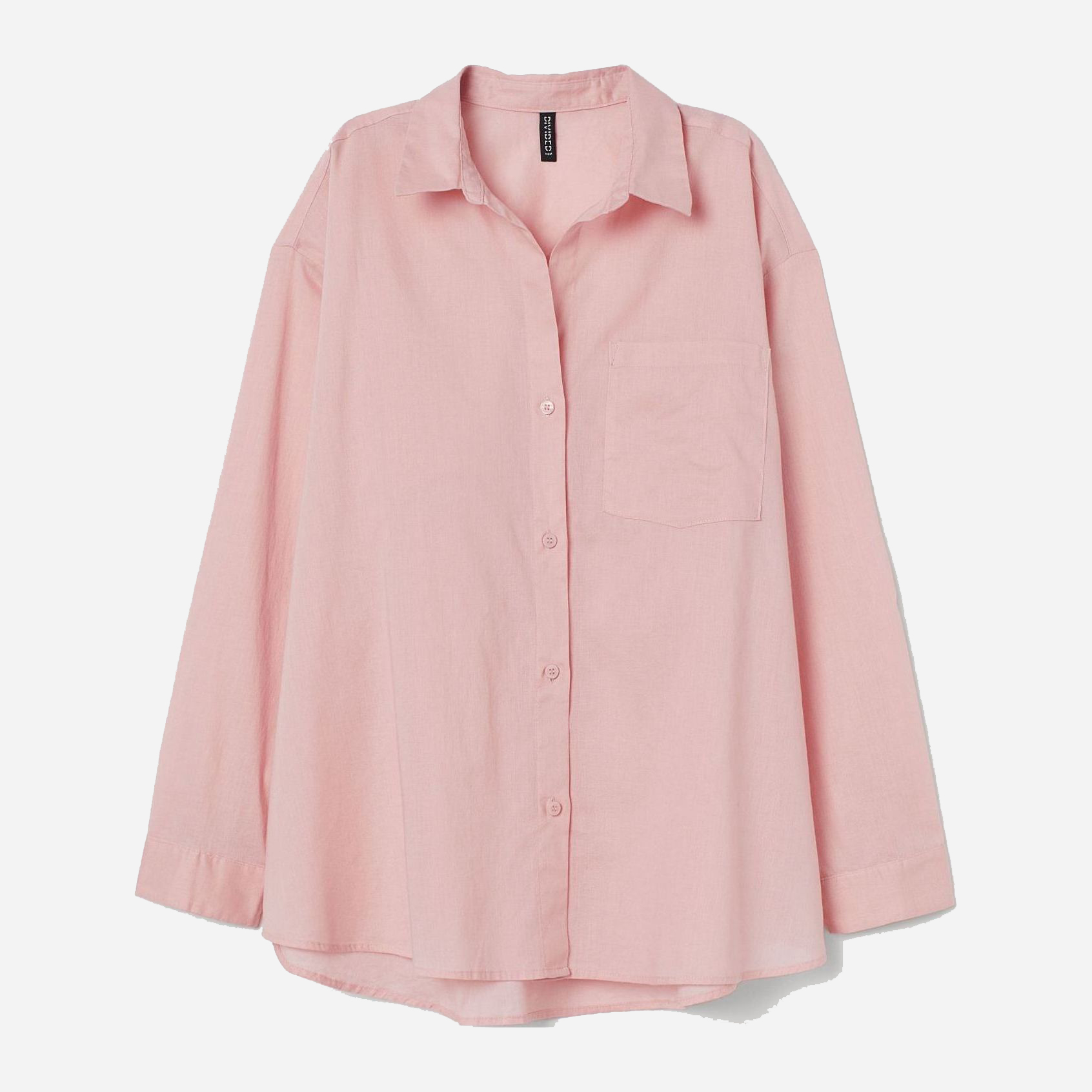 

Рубашка H&M 9075341sm L Розовая