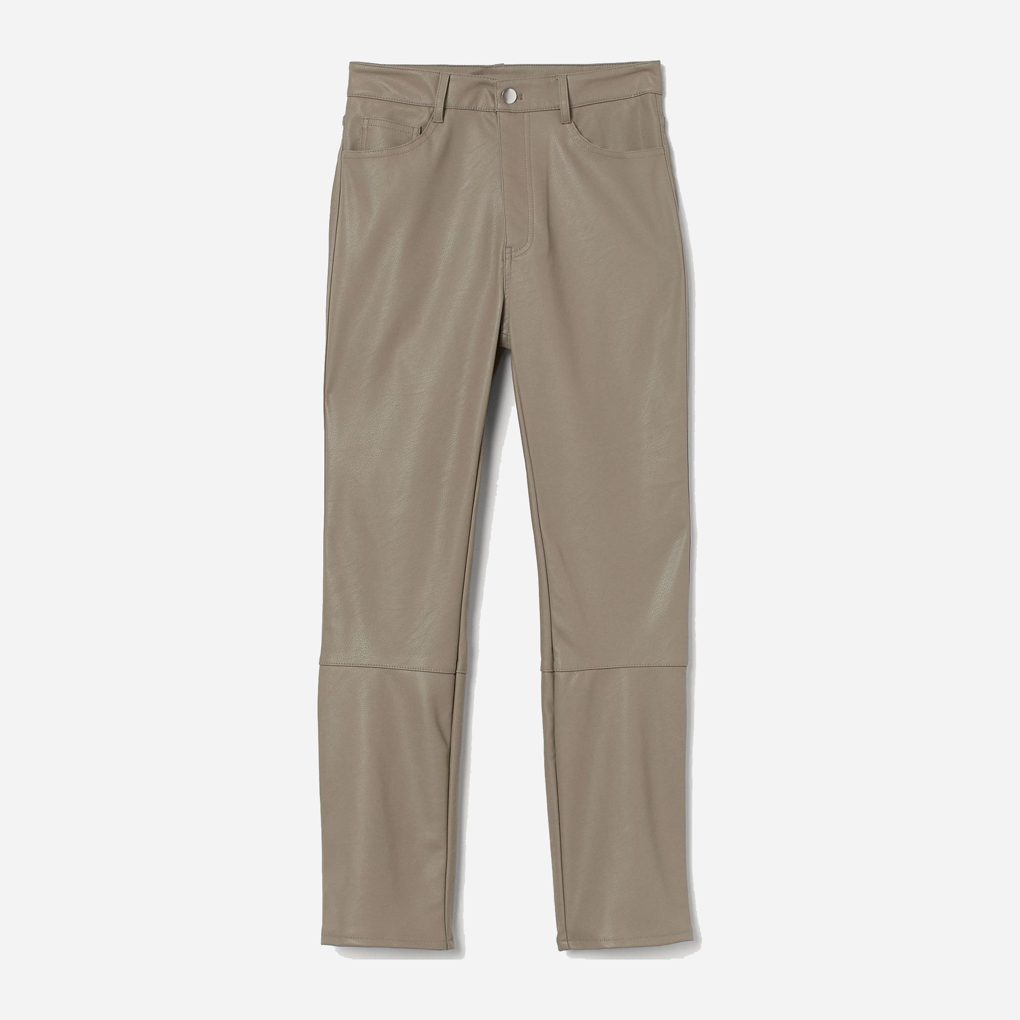 

Брюки из искусственной кожи H&M 9106012sm 42 Бежевые