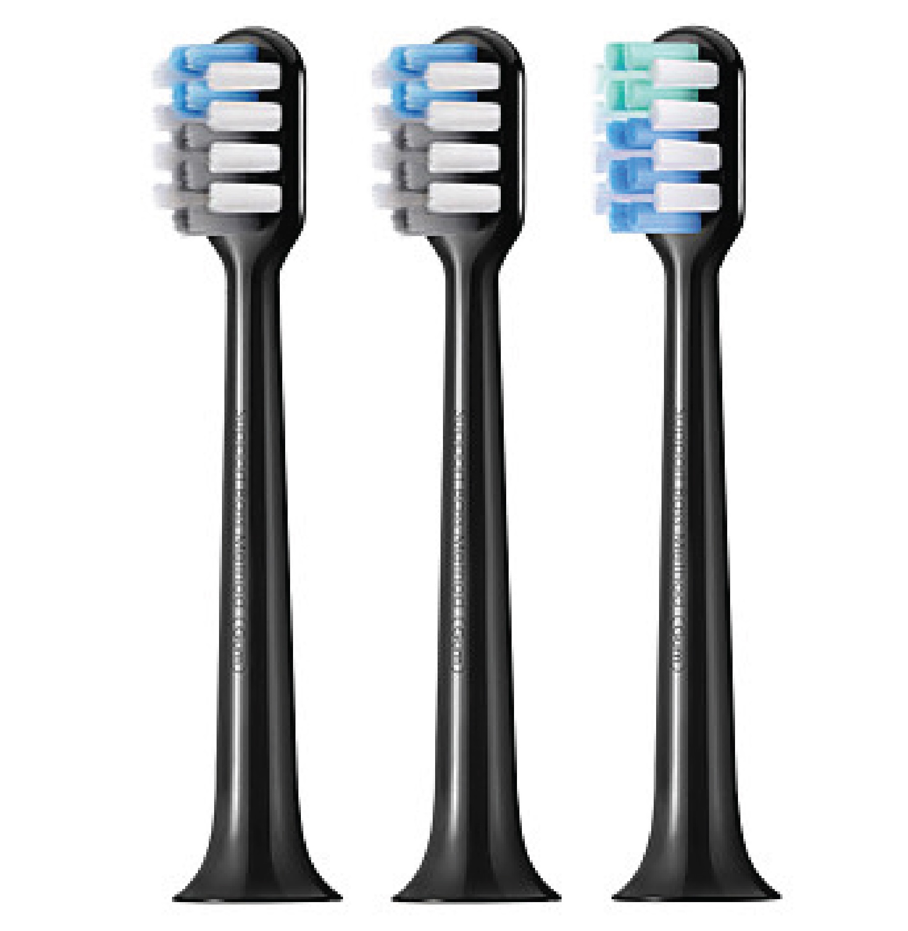 

Насадки для зубной щетки Dr.Bei Sonic Electric Toothbrush Head 3 in 1 (Black) [48229]