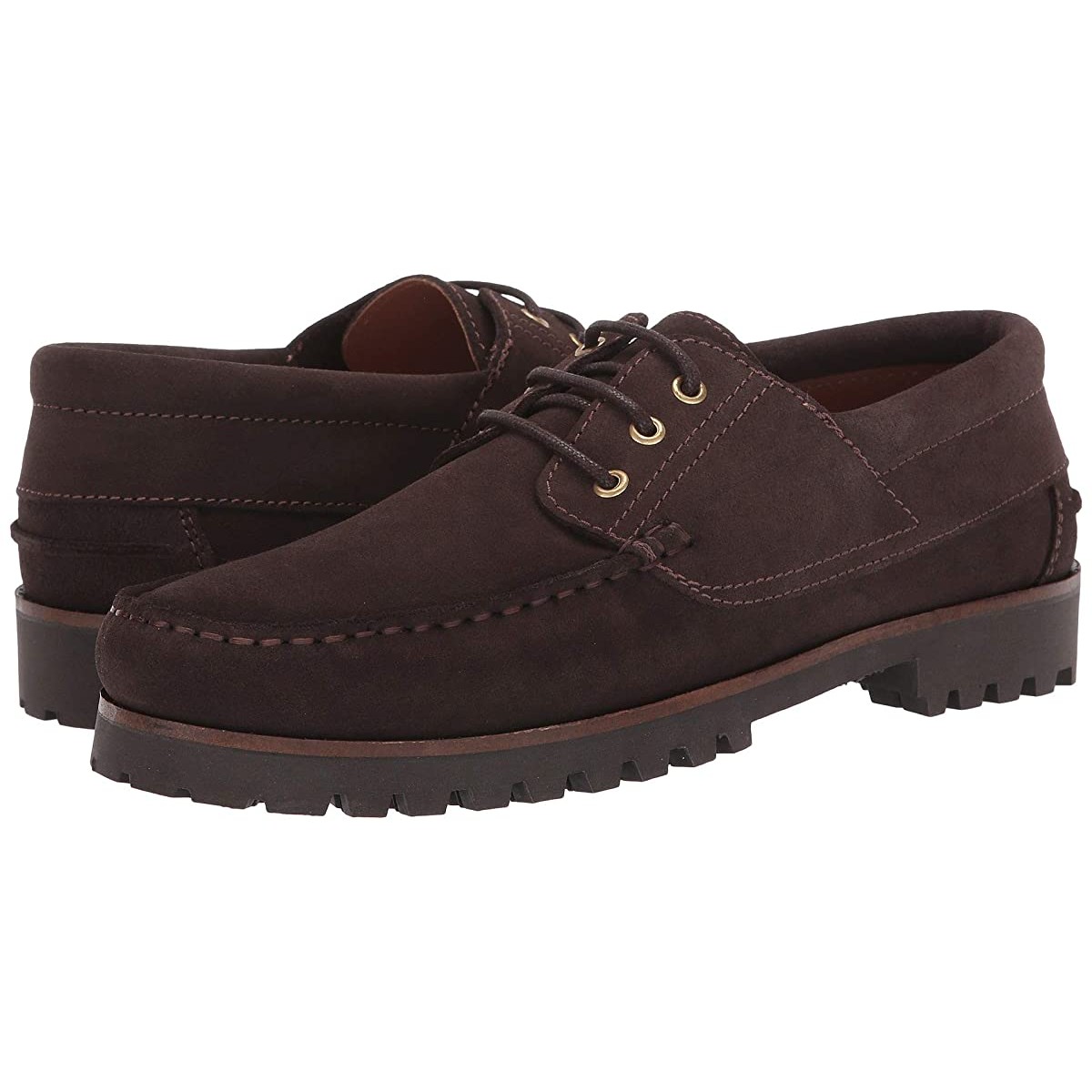 

Туфли оксфорды Aquatalia Dax Dark Brown Suede, 41 (260 мм)