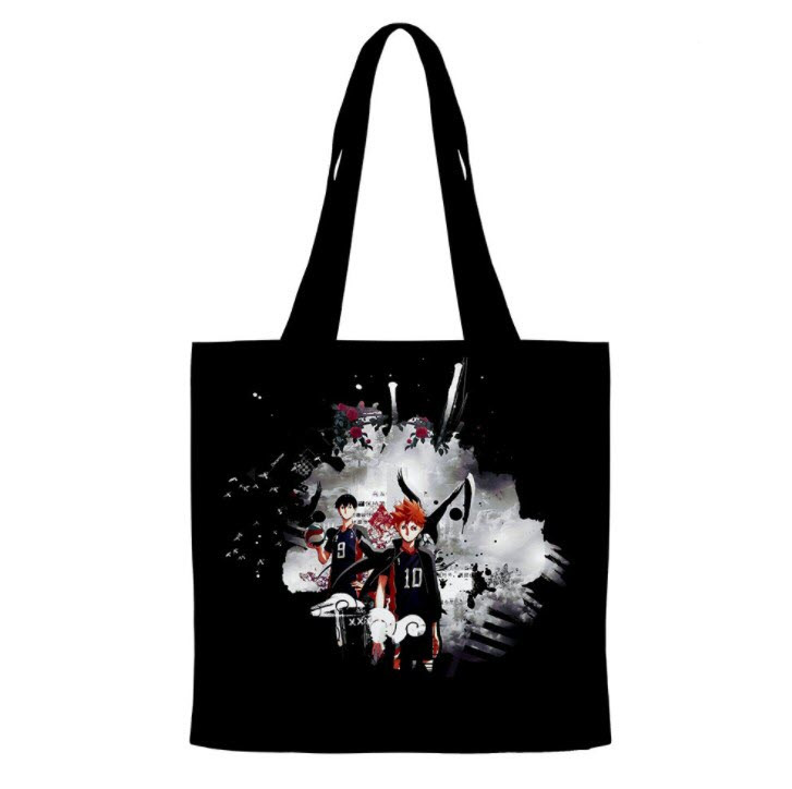 

Сумка шоппер Jsstore Аниме Haikyu Волейбол Черная