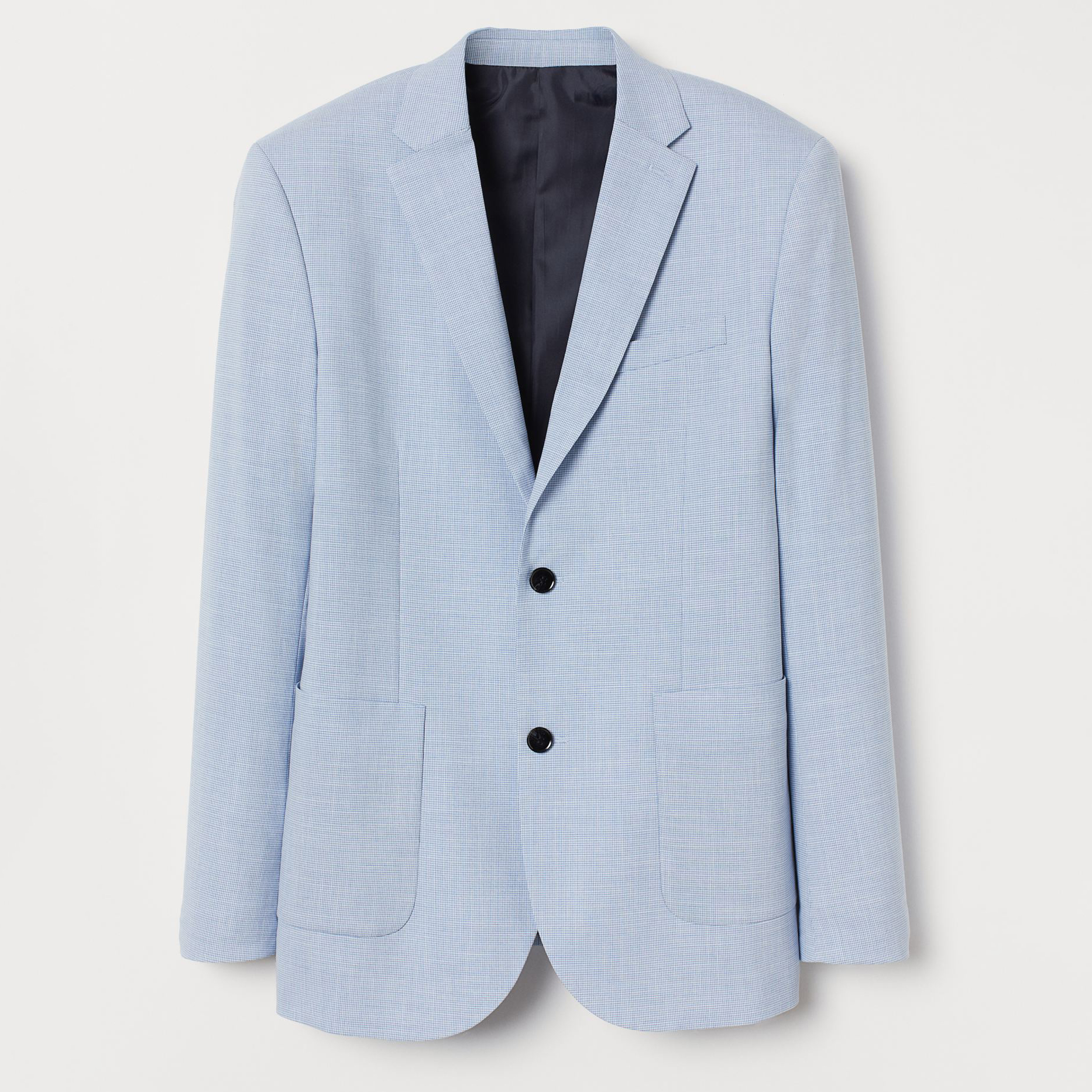 

Пиджак H&M 604-8493641 54 Голубой меланж