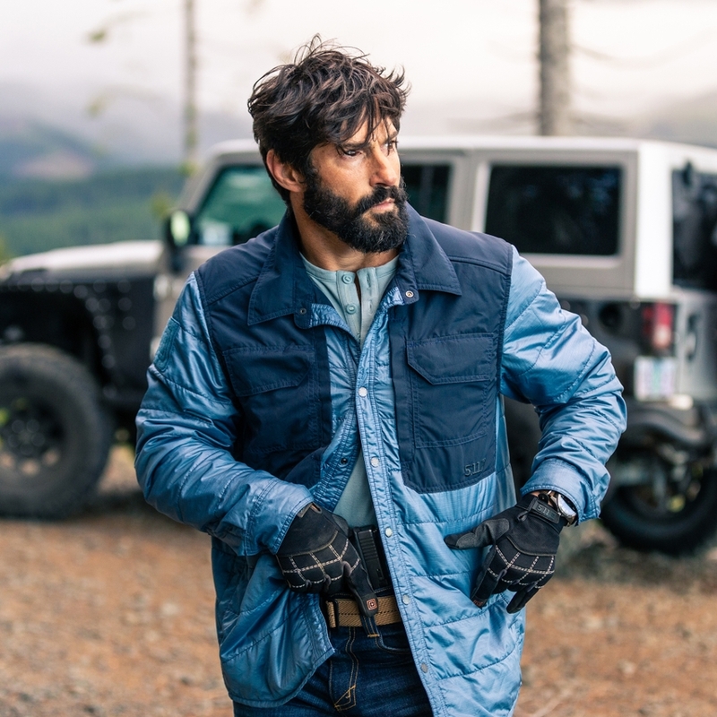 

Утепленная тактическая рубашка 5.11 PENINSULA INSULATOR SHIRT JACKET 72123 Large, Ensign Blue Heather
