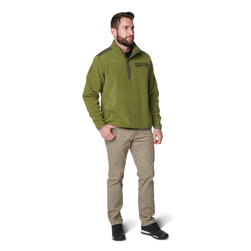

Флисовая рубашка 5.11 APOLLO TECH FLEECE SHIRT 72124 Large, Fatigue (Зелений)