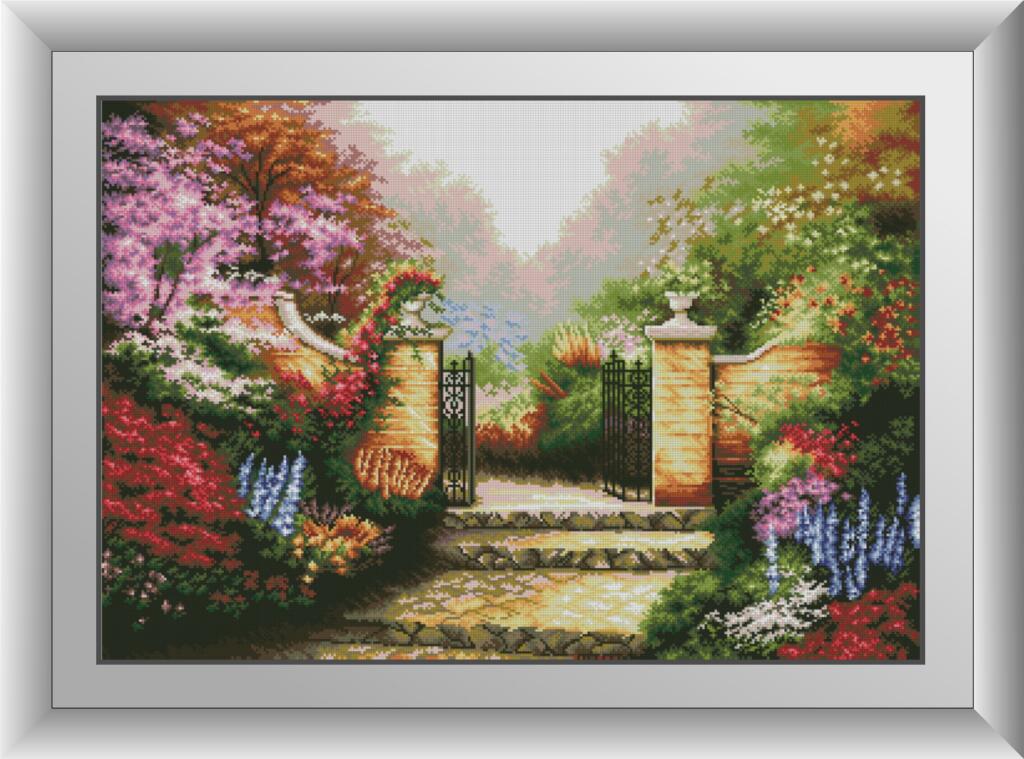 

Набор алмазной живописи Dream Art Цветущий сад