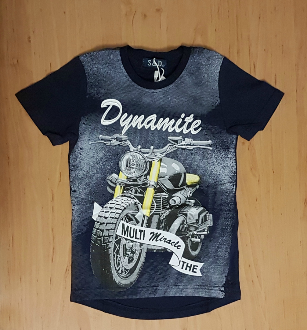 

Футболка S&D 1120 104 см Черная