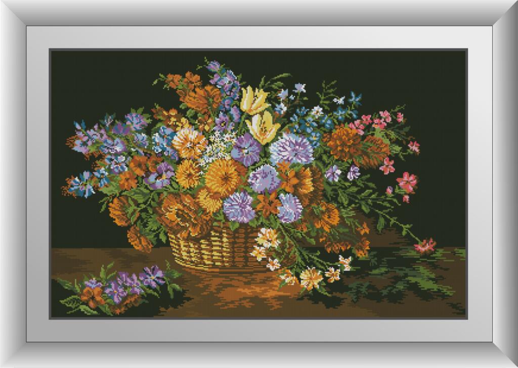 

Набор алмазной живописи Dream Art Корзина с цветами