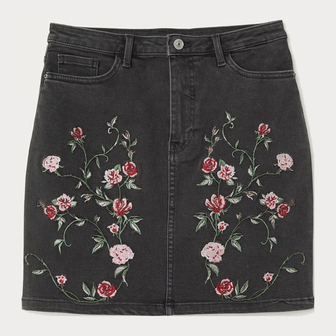 

Юбка H&M 6699198-ABWU 36 Светло-черная