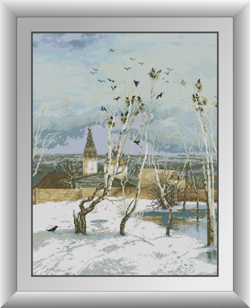 

Набор алмазной живописи Dream Art Грачи прилетели