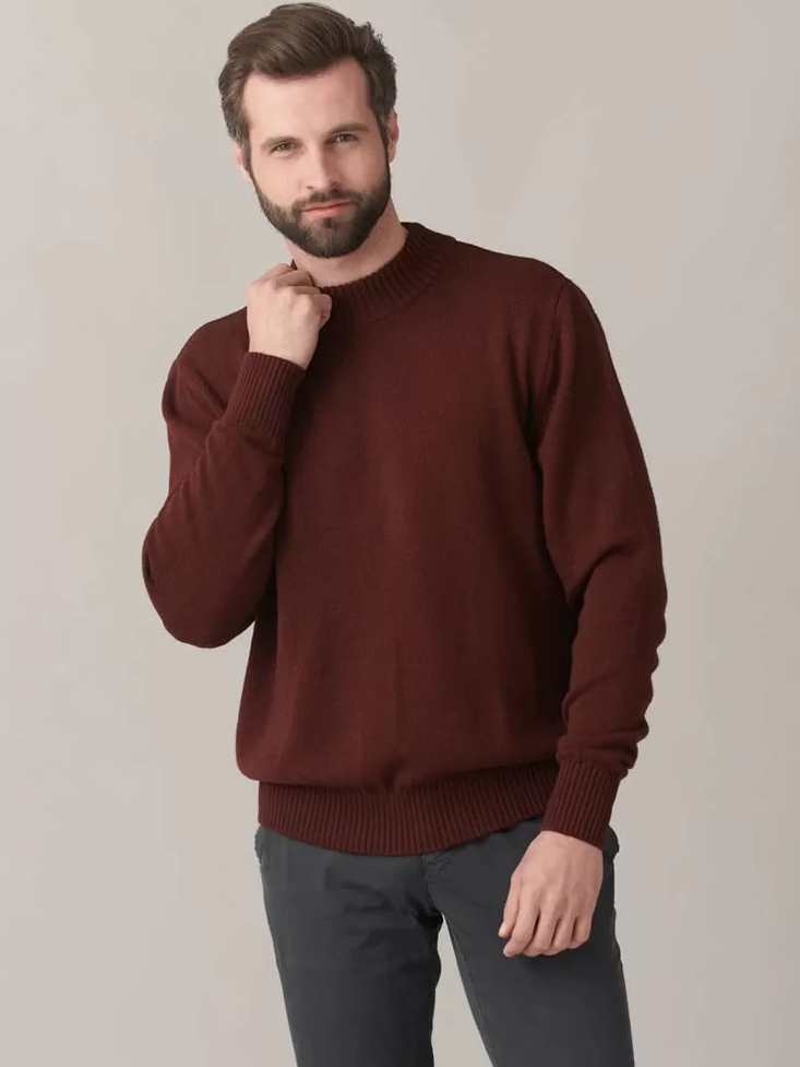 

Джемпер Promin 1026-02-В_147 XL Бордовый
