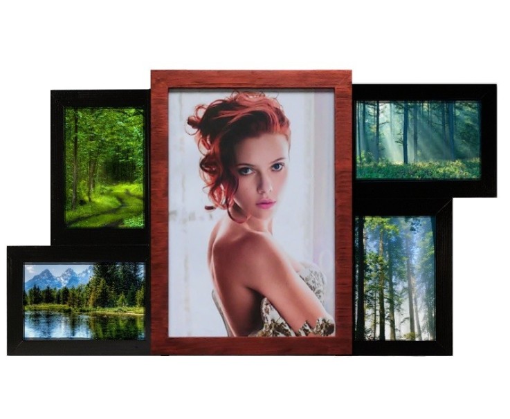 

Деревянная мультирамка HandiCraft Медное Мерцание 60х33 см (Бр-ММ)