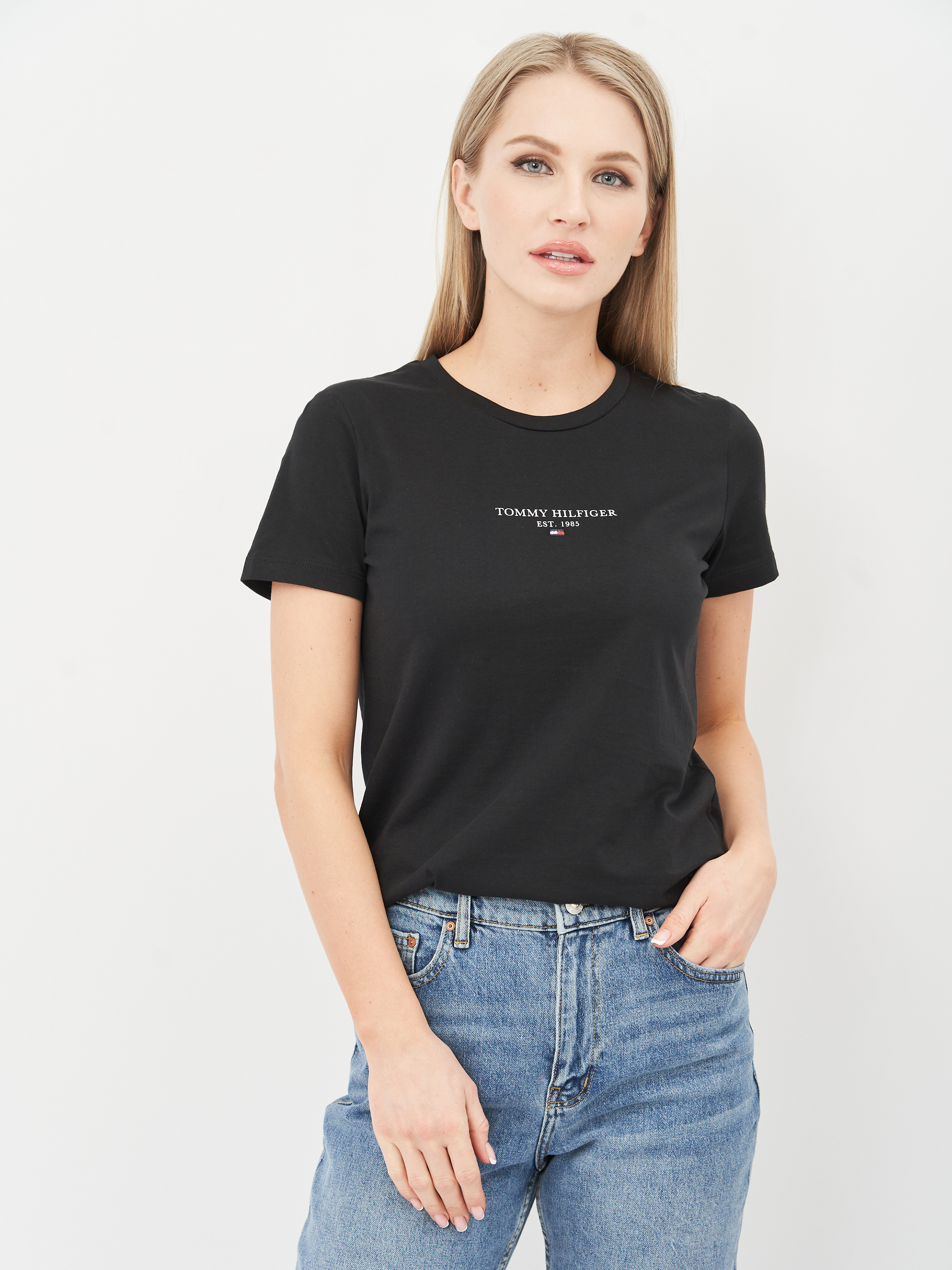 

Футболка Tommy Hilfiger 10626.1  (40) Черная, Футболка Tommy Hilfiger 10626.1 XS (40) Черная