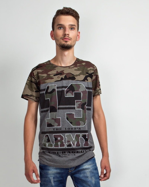 

Футболка Madmext 1424 HKN30 S сірий