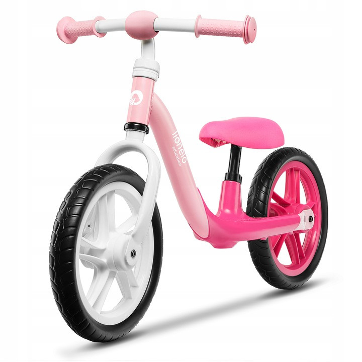 

Беговел Lionelo ALEX BUBBLEGUM розовый