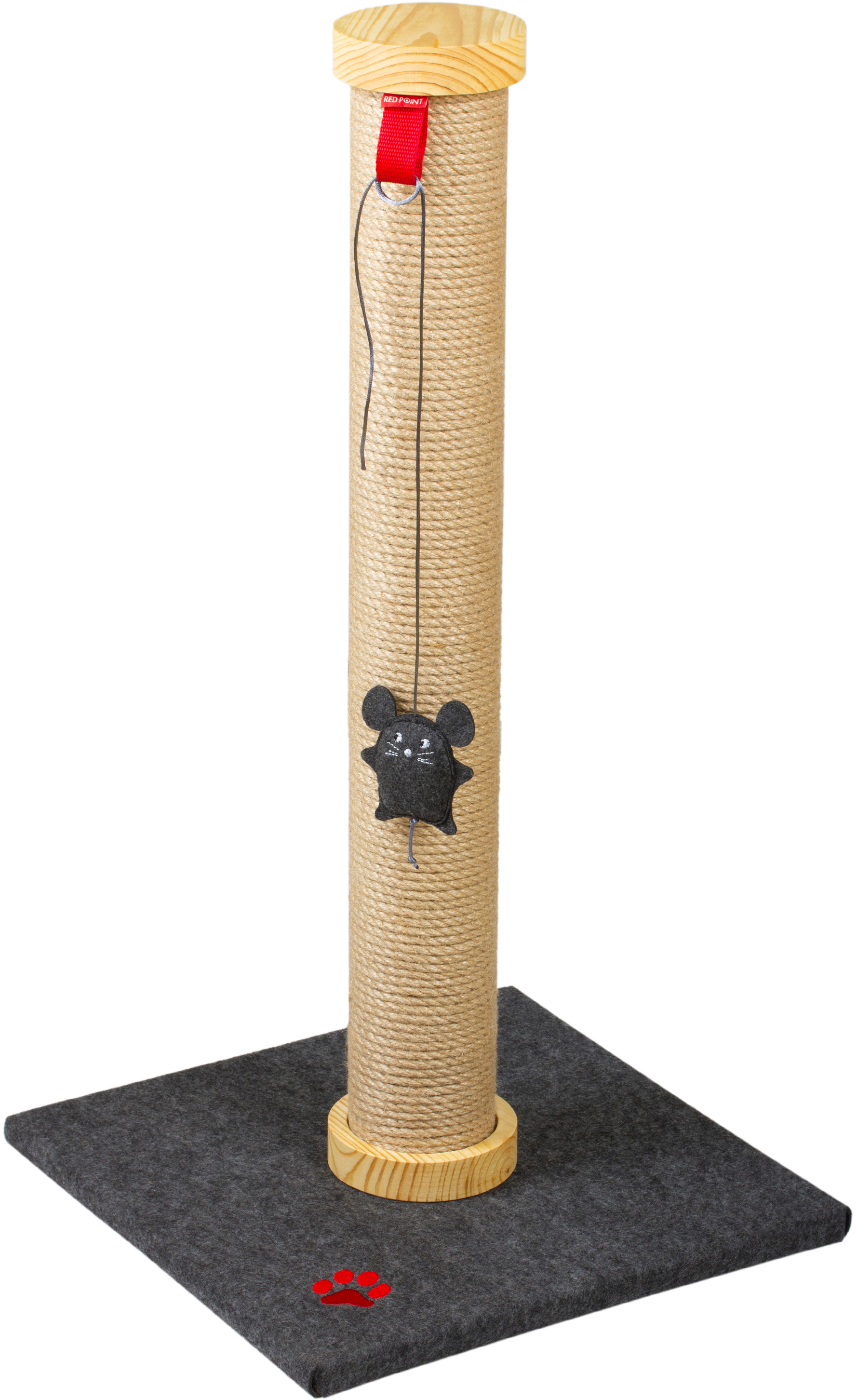 

Когтеточка Red Point Scratch большая джутовая 76 см Серая (К-С.В01.Д.217)