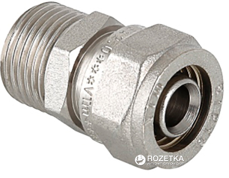 

Фитинг обжимной VALTEC с переходом на наружную резьбу 26х3/4" (VTm.301.N.002605)