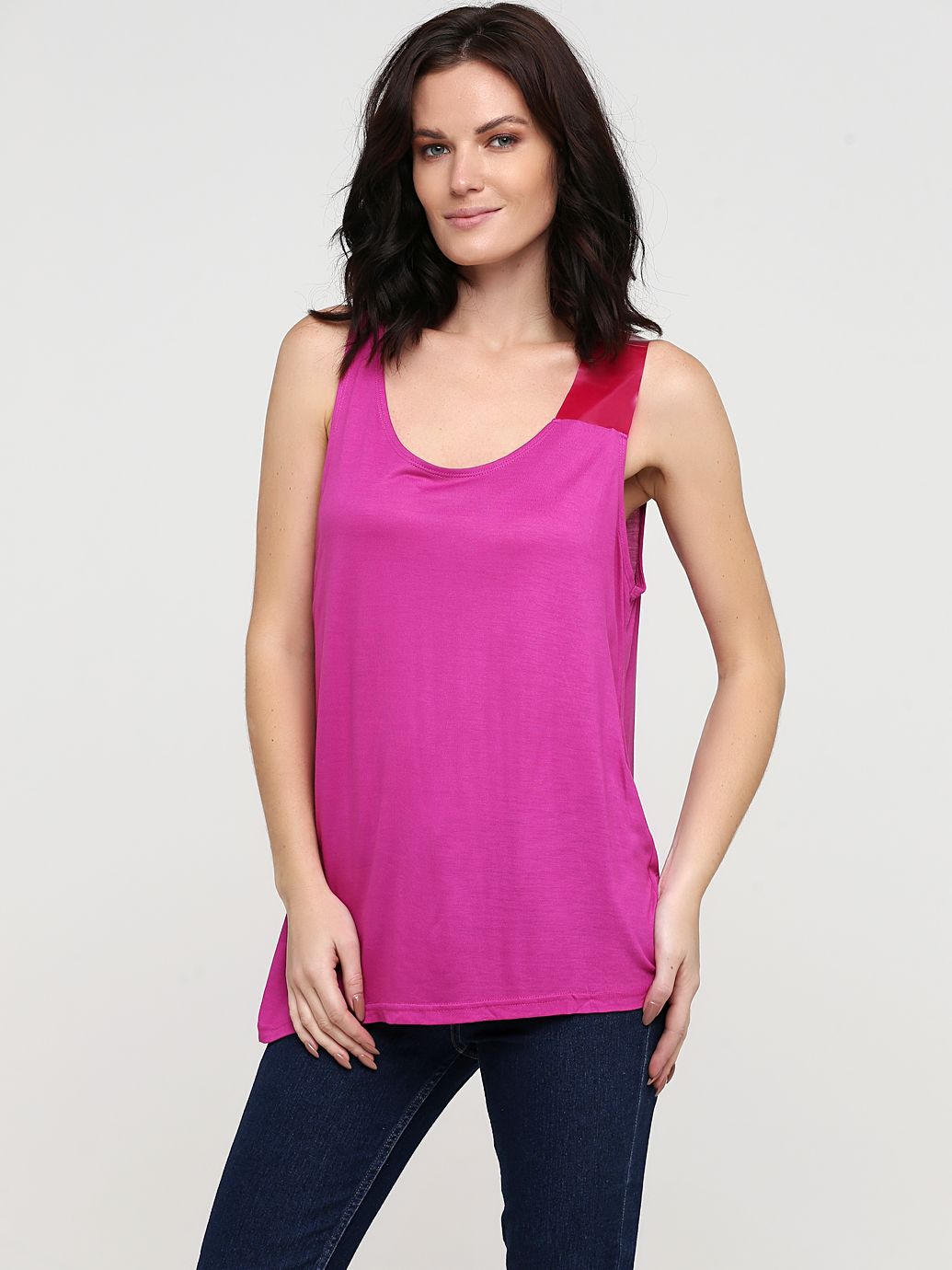 

Майка Monki 537520  Фиолетовая, Майка Monki 537520 M Фиолетовая