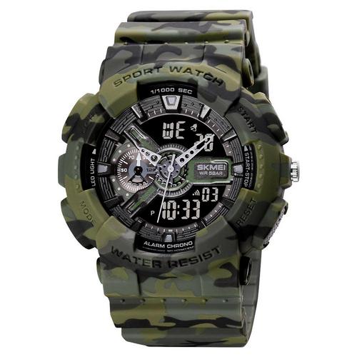 

Skmei 1688 Green-Black Military