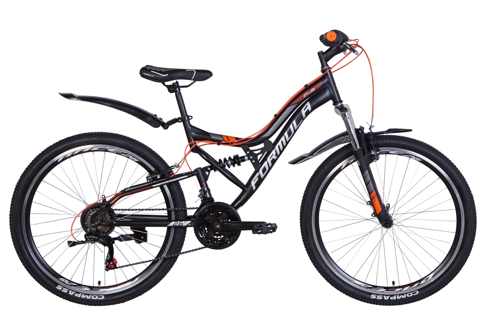 

Велосипед 26" Formula ATLAS 2021 (черно-оранжевый (м)) Formula OPS-FR-26-453