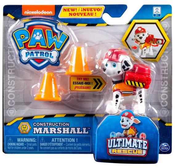 

Коллекционная фигурка Spin Master Paw Patrol Щенячий патруль Фигурка Маршала с механической функцией (SM16655/9222)