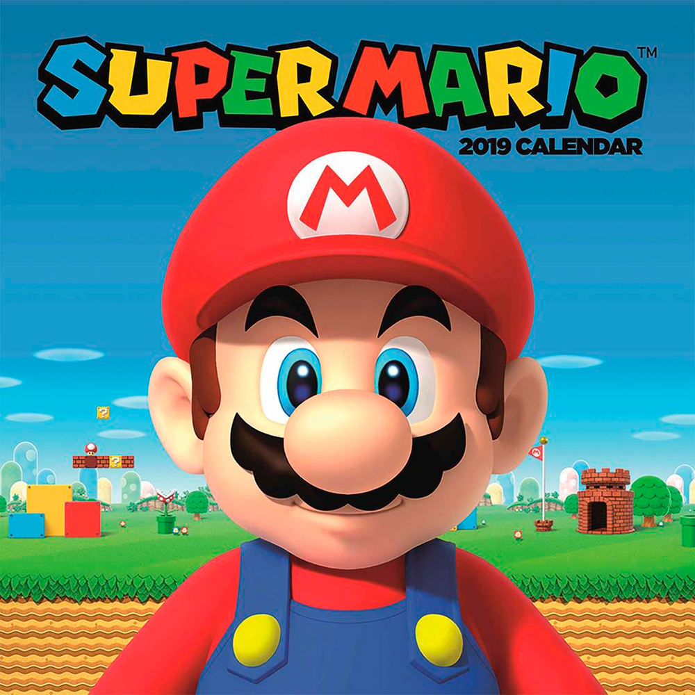 

Календарь Super Mario 2019 30 х 30 см