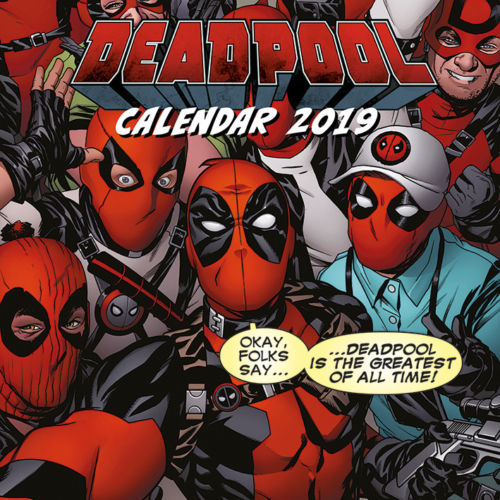 

Календарь Deadpool / Дэдпул 30 х 30 см