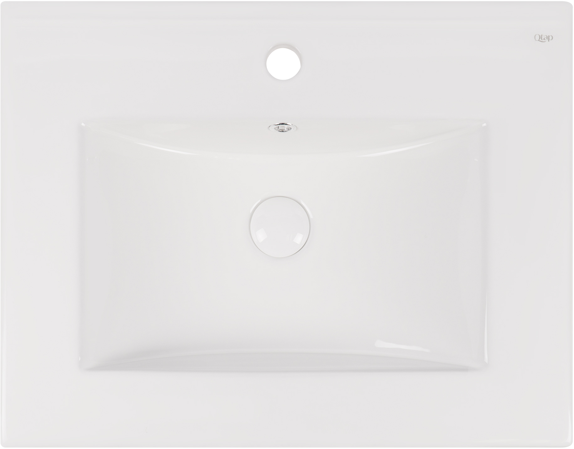 

Раковина QTAP Albatross New QT0111750660W с донным клапаном