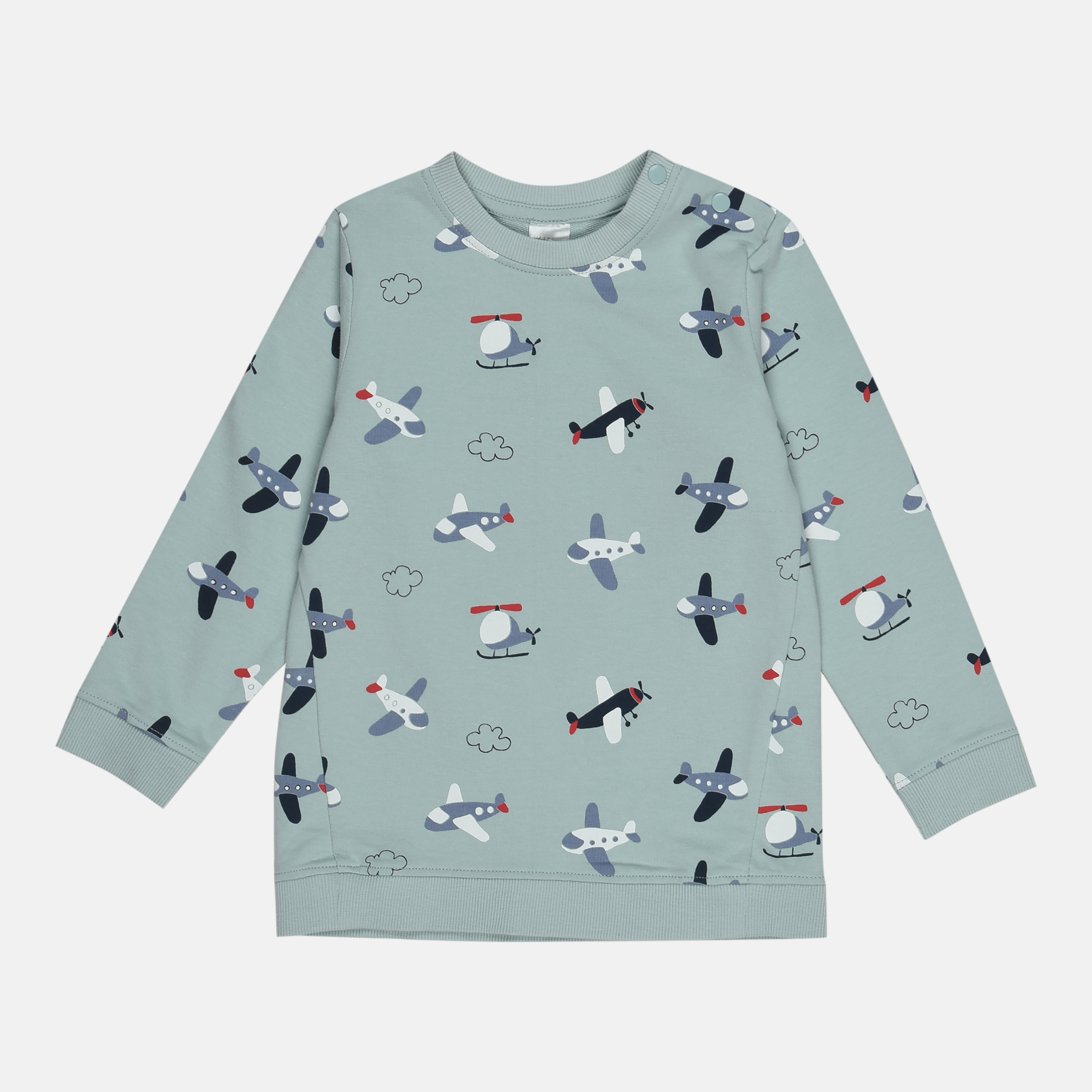 

Свитшот H&M 1003-8262041 92 см Бирюзовый