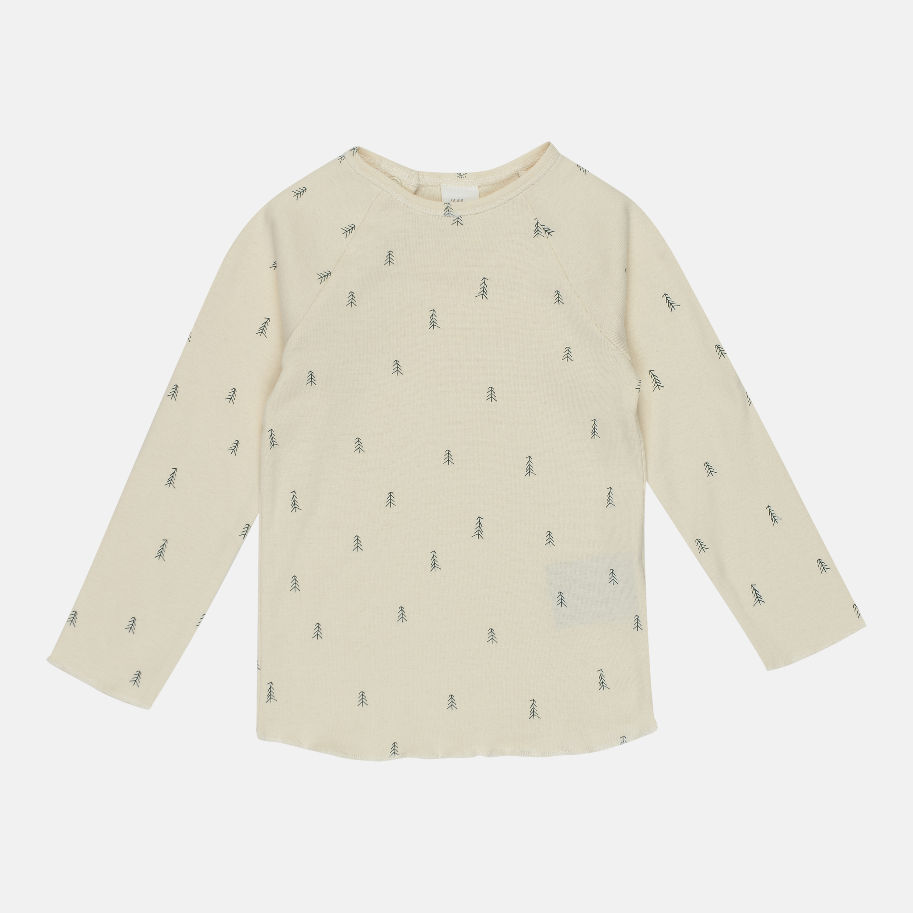 

Футболка с длинными рукавами H&M 2803-6460151 86 см Молочная (hm08129762090)