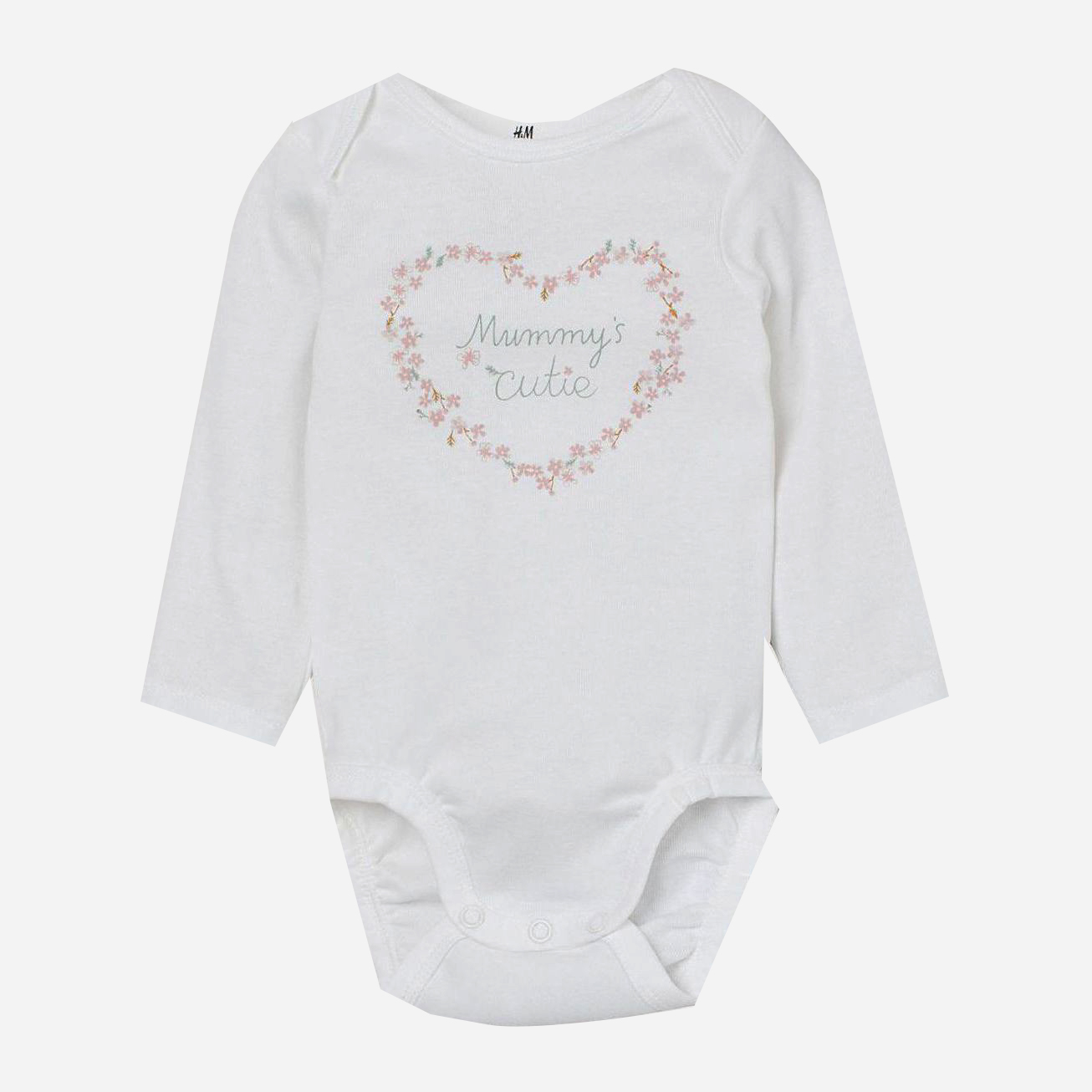 

Боди H&M HOM92421 68 см Белое